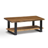 Alaterre Furniture Alpine Natural Live Edge Wood Large Coffee Table AWAA1220